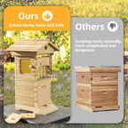 ApiaryPro Small Flow Hive Beekeeping Kit – Perfect for Beginners and Backyard Honey Production