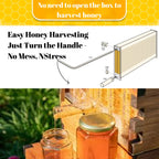 ApiaryPro Flow Hive front view - Easy honey extraction with tap system
