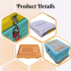 ApiaryPro Insulated Plastic Bee Hive – Durable HDPE Beekeeping Box | Weatherproof, Thermal Protection & Easy Assembly for Backyard and Professional Beekeepers