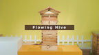 ApiaryPro Small Automatic Flow Bee Hive with Honey Spout – 6 Frame Cedar Beekeeping Starter Kit for Beginners & Backyard Use